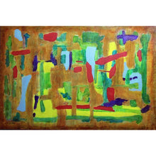 Load image into Gallery viewer, orange-abstract-Epsilon 47 Abstract - Art Print
