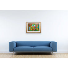 Load image into Gallery viewer, orange-abstract-Epsilon 47 Abstract - Art Print