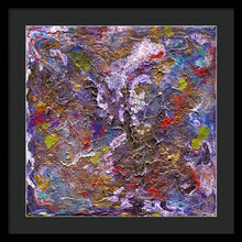 Load image into Gallery viewer, purple-abstract-Epsilon 52 Abstract - Framed Print