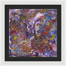 Load image into Gallery viewer, purple-abstract-Epsilon 52 Abstract - Framed Print