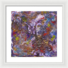 Load image into Gallery viewer, purple-abstract-Epsilon 52 Abstract - Framed Print