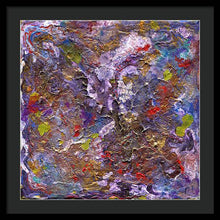 Load image into Gallery viewer, purple-abstract-Epsilon 52 Abstract - Framed Print