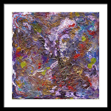 Load image into Gallery viewer, purple-abstract-Epsilon 52 Abstract - Framed Print
