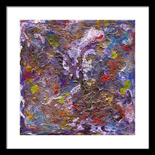 Load image into Gallery viewer, purple-abstract-Epsilon 52 Abstract - Framed Print