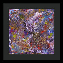 Load image into Gallery viewer, purple-abstract-Epsilon 52 Abstract - Framed Print