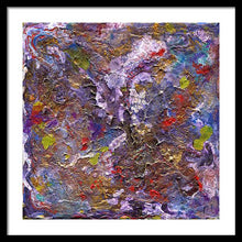 Load image into Gallery viewer, purple-abstract-Epsilon 52 Abstract - Framed Print