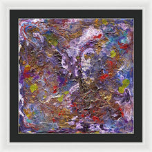 Load image into Gallery viewer, purple-abstract-Epsilon 52 Abstract - Framed Print