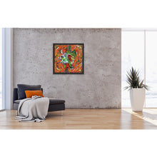 Load image into Gallery viewer, orange-abstract-Epsilon 54 Abstract - Art Print