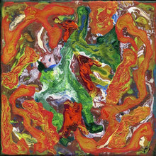 Load image into Gallery viewer, orange-abstract-Epsilon 54 Abstract - Art Print
