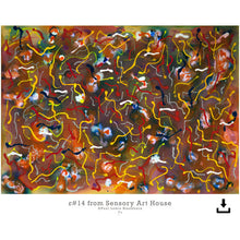 Load image into Gallery viewer, Abstract Art by Paul Blenkhorn from Sensory Art House