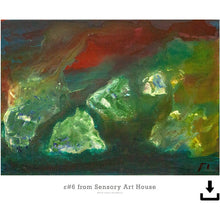 Load image into Gallery viewer, Abstract Art by Paul Blenkhorn from Sensory Art House