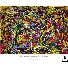 Load image into Gallery viewer, Abstract Art by Paul Blenkhorn from Sensory Art House