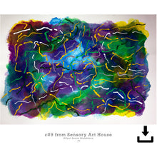 Load image into Gallery viewer, Abstract Art by Paul Blenkhorn from Sensory Art House