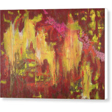 Load image into Gallery viewer, orange-abstract-Gamma 109 Abstract Wall Art - Canvas Print