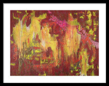 Load image into Gallery viewer, orange-abstract-Gamma(γ) 109 Abstract Wall Art - Framed Print