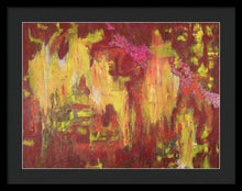 Load image into Gallery viewer, orange-abstract-Gamma(γ) 109 Abstract Wall Art - Framed Print