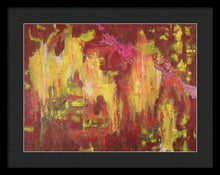 Load image into Gallery viewer, orange-abstract-Gamma(γ) 109 Abstract Wall Art - Framed Print