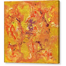 Load image into Gallery viewer, orange-abstract-Gamma 129 Abstract - Canvas Print