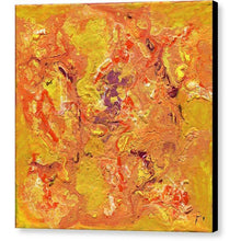 Load image into Gallery viewer, orange-abstract-Gamma 129 Abstract - Canvas Print