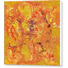Load image into Gallery viewer, orange-abstract-Gamma 129 Abstract - Canvas Print