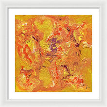 Load image into Gallery viewer, orange-abstract-Gamma 129 Abstract - Framed Print
