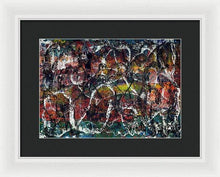 Load image into Gallery viewer, Framed Print, Gamma #16 Abstract Wall Art - Framed Print,Sensory Art House