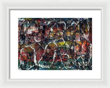 Load image into Gallery viewer, Framed Print, Gamma #16 Abstract Wall Art - Framed Print,Sensory Art House
