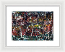 Load image into Gallery viewer, Framed Print, Gamma #16 Abstract Wall Art - Framed Print,Sensory Art House