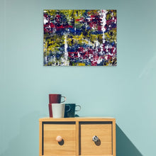 Load image into Gallery viewer, purple-abstract-Gamma 19 Abstract Wall Art Print