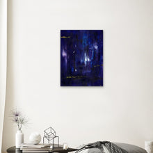 Load image into Gallery viewer, purple-abstract-Gamma 68 Abstract Wall Art Print