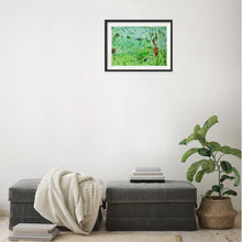 Load image into Gallery viewer, green-abstract-art-Epsilon 17 Abstract Wall Art Print-Sensory Art