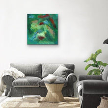 Load image into Gallery viewer, green-abstract-art-Epsilon 24 Abstract Wall Art Print-Sensory Art