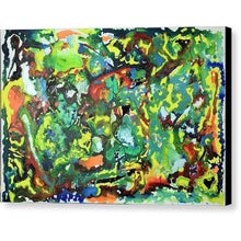 Load image into Gallery viewer, green-abstract-art-Epsilon 45 Abstract - Canvas Print-Sensory Art