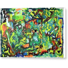 Load image into Gallery viewer, green-abstract-art-Epsilon 45 Abstract - Canvas Print-Sensory Art