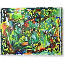 Load image into Gallery viewer, green-abstract-art-Epsilon 45 Abstract - Canvas Print-Sensory Art