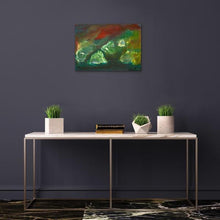 Load image into Gallery viewer, green-abstract-art-Epsilon 6 - Abstract Wall Art Print-Sensory Art
