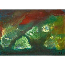 Load image into Gallery viewer, green-abstract-art-Epsilon 6 - Abstract Wall Art Print-Sensory Art