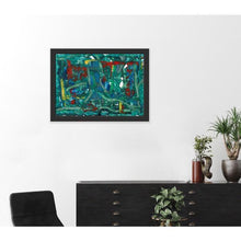 Load image into Gallery viewer, green abstract art -gamma 111, green-Sensory Art House