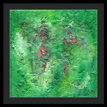 Load image into Gallery viewer, green-abstract-art-Gamma 134 Abstract - Framed Print-Sensory Art