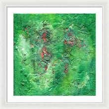 Load image into Gallery viewer, green-abstract-art-Gamma 134 Abstract - Framed Print-Sensory Art
