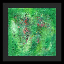 Load image into Gallery viewer, green-abstract-art-Gamma 134 Abstract - Framed Print-Sensory Art