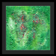 Load image into Gallery viewer, green-abstract-art-Gamma 134 Abstract - Framed Print-Sensory Art