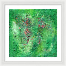 Load image into Gallery viewer, green-abstract-art-Gamma 134 Abstract - Framed Print-Sensory Art