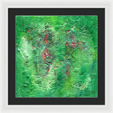 Load image into Gallery viewer, green-abstract-art-Gamma 134 Abstract - Framed Print-Sensory Art