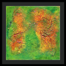 Load image into Gallery viewer, green-abstract-art-Gamma 136 Abstract - Framed Print-Sensory Art