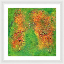 Load image into Gallery viewer, green-abstract-art-Gamma 136 Abstract - Framed Print-Sensory Art
