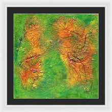 Load image into Gallery viewer, green-abstract-art-Gamma 136 Abstract - Framed Print-Sensory Art