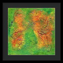 Load image into Gallery viewer, green-abstract-art-Gamma 136 Abstract - Framed Print-Sensory Art