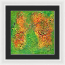 Load image into Gallery viewer, green-abstract-art-Gamma 136 Abstract - Framed Print-Sensory Art