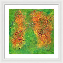 Load image into Gallery viewer, green-abstract-art-Gamma 136 Abstract - Framed Print-Sensory Art
